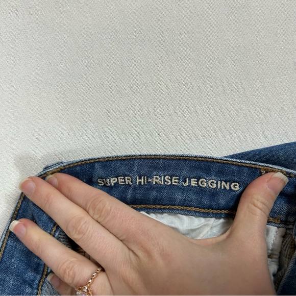American Eagle Hi Rise Jegging Women’s 4 Short Next Level Stretch High Rise Jean - Picture 6 of 13